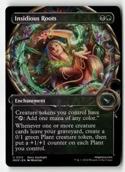 Insidious Roots (Showcase) 313 Murders at Karlov Manor Magic: The Gathering NM - Image 1