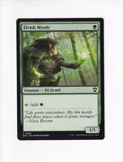 MAGIC THE GATHERING COMMANDER: SECRETS OF STRIXHAVEN ELVISH MYSTIC - Image 1