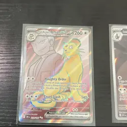 Pokemon 3 Card Lot EN IR DR Team rockets houndoom Persian Staraptor Mint - Image 4