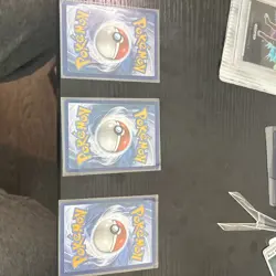 Pokemon 3 Card Lot EN IR DR Team rockets houndoom Persian Staraptor Mint - Image 5