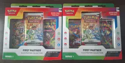 2x Pokemon First Partner Illustration Collection NEW - Ships Fast! - Image 1