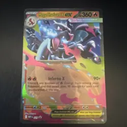 Mega Charizard X ex - 029 029 Holo Promo ME: Mega Evolution Promo Pokemon NM - Image 1