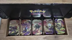 Pokemon TCG Scarlet Violet Shrouded Fable Mini Tin Set - Image 1