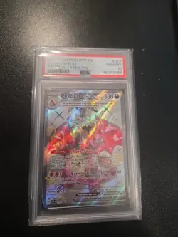 Charizard EX 074 Paldean Fates TIN 2024 SVP Pokemon PSA 10 English Card Promo - Image 1