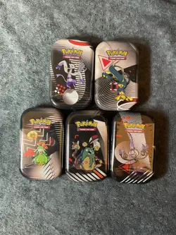 Pokemon Black And White Mini Tin Set Sealed X5 - Image 1