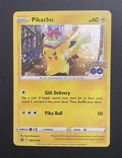 Pokemon: Pikachu # SWSH234 - Pokemon Go Black Star Promo - Image 1