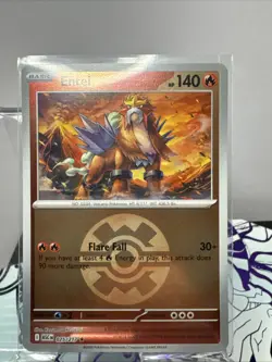 Entei (Quick Ball) 025/217 Pokemon Me: Ascended Heroes Reverse Holo - NM - Image 1