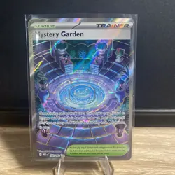 Pokemon Mystery Garden Full Art 172/132 Mega Evolutions Trainer Pokemon - Image 1