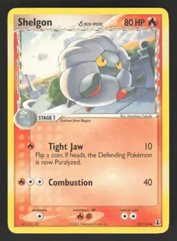Shelgon 53/113 Pokemon TCG Delta Species MP - Image 1