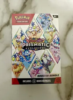 Pokemon TCG: S&V Prismatic Evolutions Factory Sealed Booster Bundle Box - Image 1