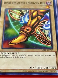 Exodia Full 5 Piece Set | LDK2 + Exodia, The Legendary Defender | YuGiOh! - Image 2
