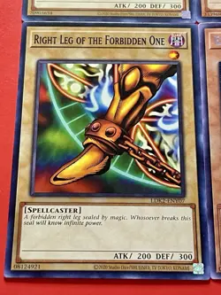 Exodia Full 5 Piece Set | LDK2 + Exodia, The Legendary Defender | YuGiOh! - Image 4