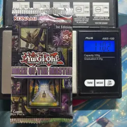 Heavy 11.02g Yu GI Oh Sealed Maze Of The Master Booster Pack - Image 1