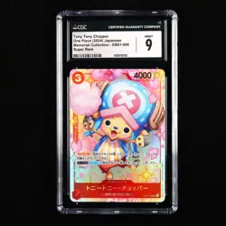 CGC 9 MINT 2024 One Piece JPN Tony Tony Chopper EB01-006 SR - Image 2
