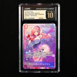 CGC 10 PRISTINE 2024 One Piece JPN Vinsmoke Reiju OP06-068 C - Image 1