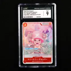CGC 9 MINT 2024 One Piece JPN Tony Tony Chopper OP08-007 SR (Alt Art) - Image 1