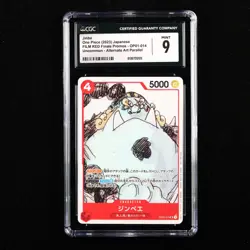 CGC 9 MINT 2023 One Piece JPN Jinbe OP01-014 C (Alt Art) - Image 1