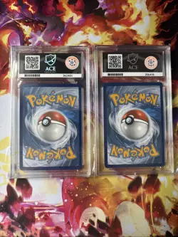 Pokemon Shining Fates Ditto & Lapras V Ace 10 Gem Mint Full Art PERFECT GRADES - Image 2