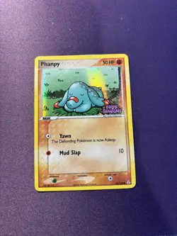 Phanpy EX Holon Phantoms Holo 75/110 Basic English Pokemon TCG Card 2006 - Image 1