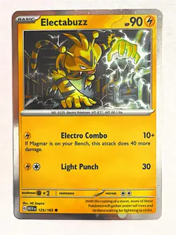 Electabuzz 125/165 Holo Promo Miscellaneous Cards & Products Pokemon Near Mint - Image 1