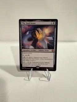 THE SOUL STONE MARVEL SPIDER-MAN MTG MYTHIC CARD MAGIC THE GATHERING TCG - Image 1