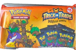 Pokemon TCG Trick or Trade Booster Bundle Box 2024 English 3 Cards New with tear - Image 1