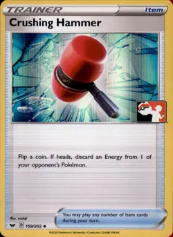 Crushing Hammer 159/202 Holo - Pokemon Prize Pack Series Cards - Image 1