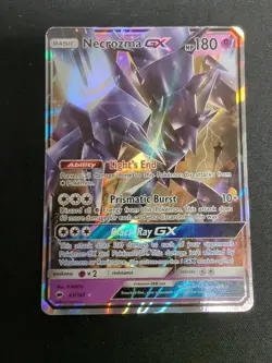 Necrozma GX - 63/147 - Pokemon Burning Shadows Sun & Moon Ultra Rare Card DMG - Image 1