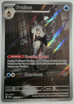 Froslass 174/167 Sv06: Twilight Masquerade Holo Pokemon Card TCG - Image 1