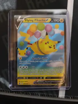 Pokemon TCG Celebrations Flying Pikachu v Ultra Rare Card 6/25 - Image 1