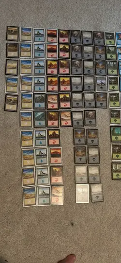 Vintage MTG Card Lot (1990s–2000s) – Mixed Cards – Mystery Box Style - Image 1