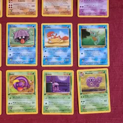 Pokemon TCG Fossil Wizards 1999 1st Edition Lot 20 Cards Geodude Golem Kabuto - Image 5