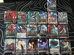 Gundam Phantom Aria GD04 TCG English - Lot of 20 Rare Cards - Image 2