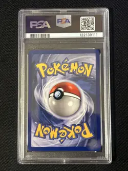 Pokemon Hitmonlee 7/62 (1st Edition) Fossil Holo *PSA 8* Freshly Graded Card - Image 2
