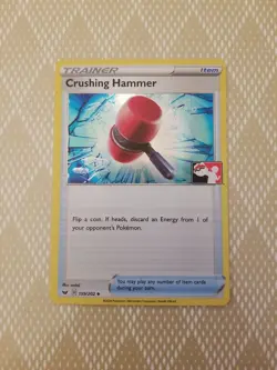 Crushing Hammer Holo Pokemon Prize Pack Series 1 Promo Pokemon Card NM - Image 1
