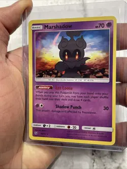 Marshadow - 45/73 - Pokemon Shining Legends Sun & Moon Holo Rare Card NM Pokemon - Image 1