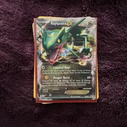 Pokemon TCG Rayquaza EX Plus 9 Random Cards Near Mint - Image 1