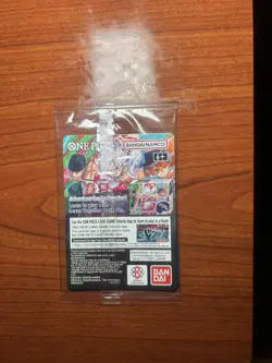 Bandai One Piece Card Game Monkey D. Luffy College Basketball US Voyage Holo - Image 2