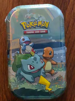 Pokemon GO Mini Tin BULBASAUR Art NEW Sealed TCG Booster Packs Art Card PGO 2026 - Image 1