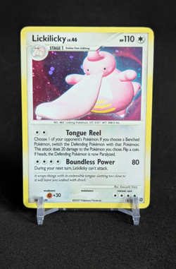 Lickilicky Pokemon Card 2007 Secret Wonders 12/132 Holo - Image 1