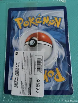Pokemon Pikachu At The Museum Promo Card Sealed - Image 2