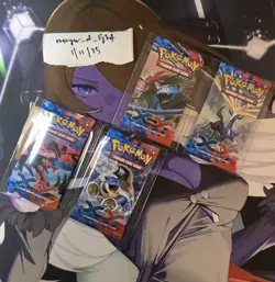 POKEMON TCG XY Base Set Booster Pack 4x ART SET COMPLETE SEALED - Image 1