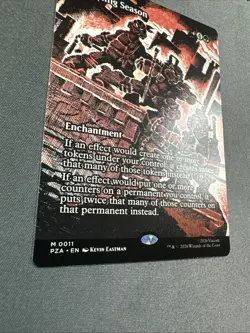 Doubling Season (Borderless) Teenage Mutant Ninja Turtles Source Material MTG NM - Image 2