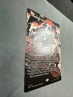 Doubling Season (Borderless) Teenage Mutant Ninja Turtles Source Material MTG NM - Image 3