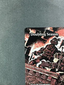 Doubling Season (Borderless) Teenage Mutant Ninja Turtles Source Material MTG NM - Image 4