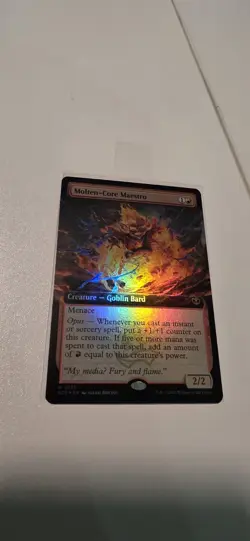 Molten-Core Maestro (Extended Art) - - [Secrets of Strixhaven] MTG SOS 335 Foil - Image 1