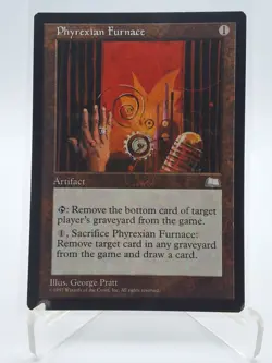 PHYREXIAN FURNACE 1997 "WEATHERLIGHT" Magic: the Gathering VINTAGE UNPLAYED - Image 1