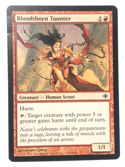 Bloodthorn Taunter 94/249 Shards of Alara MTG Magic the Gathering LP - Image 1