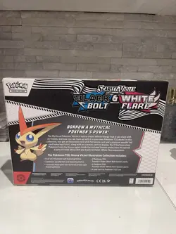 Pokemon TCG Black Bolt White Flare Victini Illustration Collection - SEALED New - Image 5