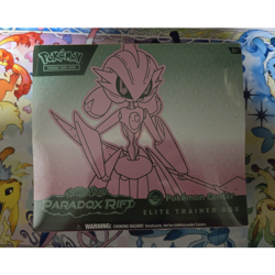 Pokemon TCG Scarlet & Violet Paradox Rift Elite Trainer Box Pokemon Center - Image 1